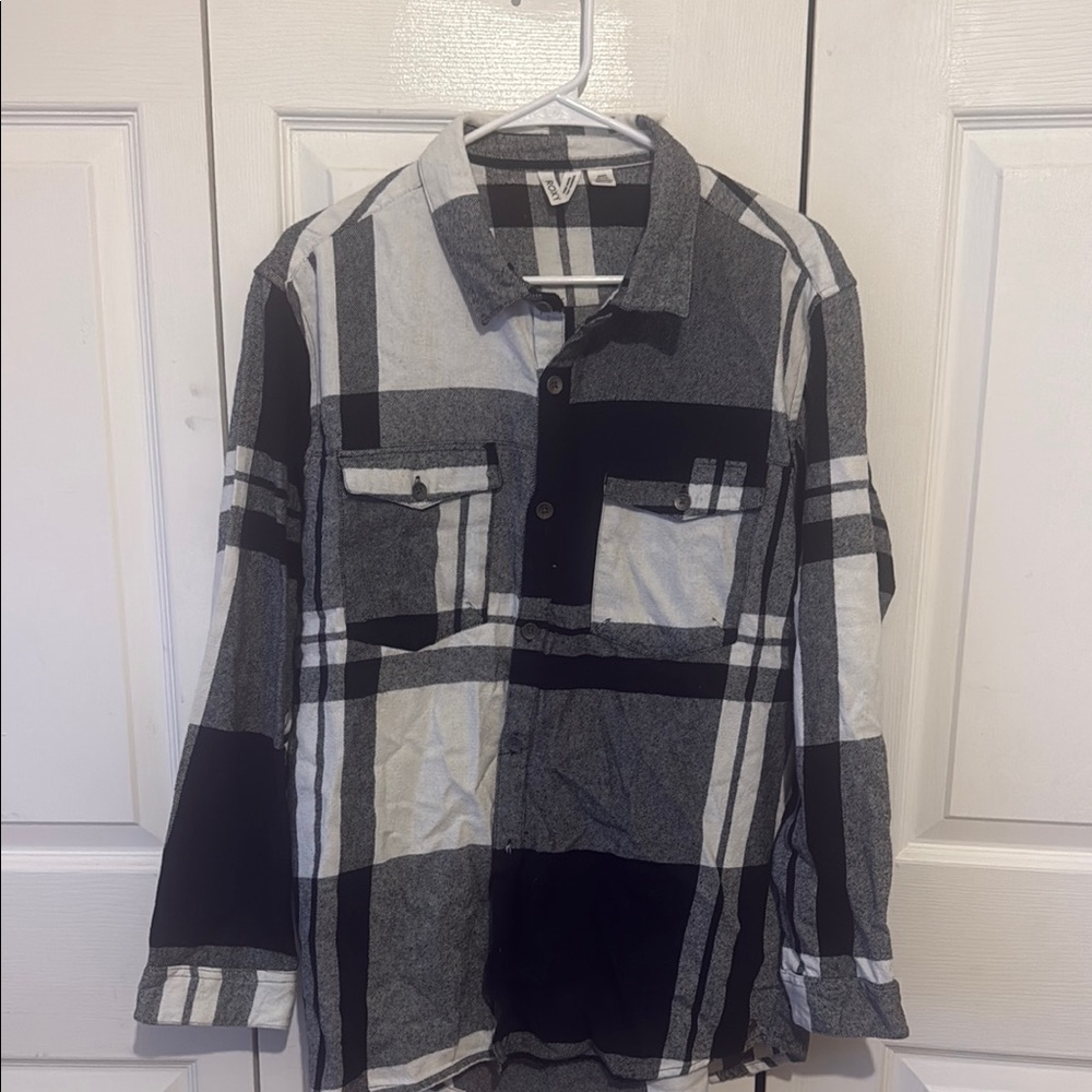 Roxy Monochrome Checkered Shirt